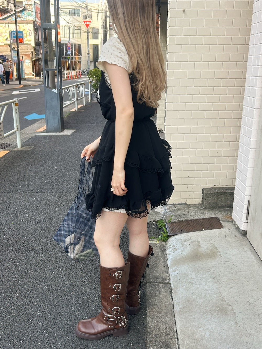 <SL2234631> フリルミニワンピース