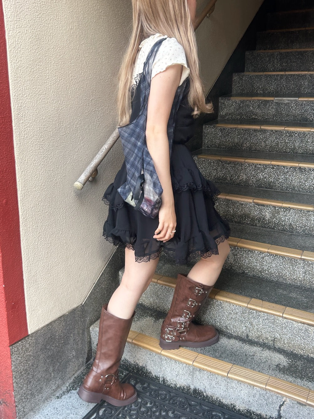 <SL2234631> フリルミニワンピース