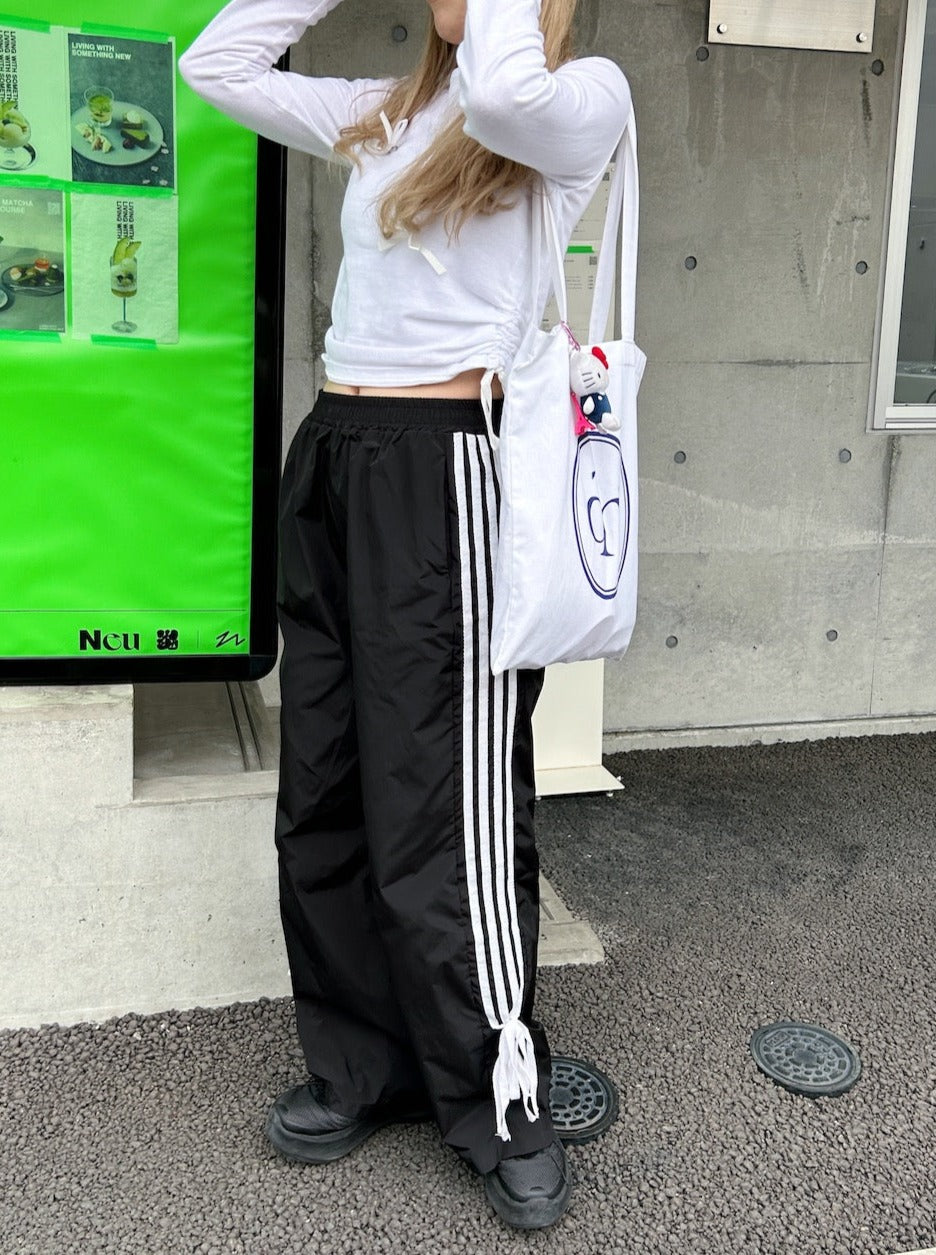 <SL2234619> サイドリボンラインパンツ※動画あり