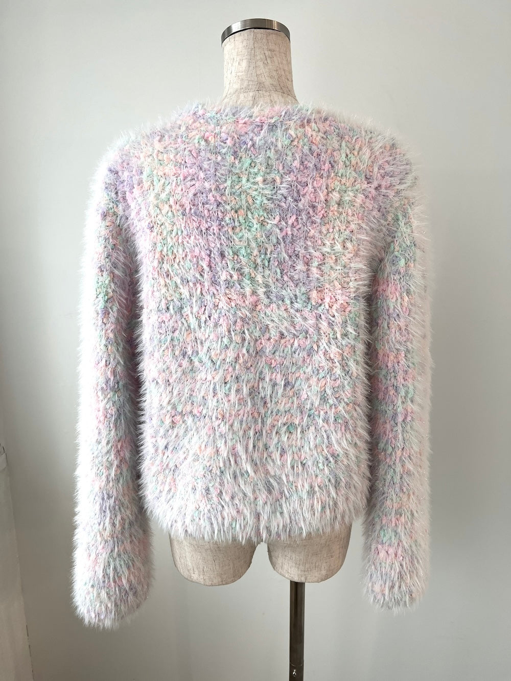 <SL2243640> marble shiny cardigan