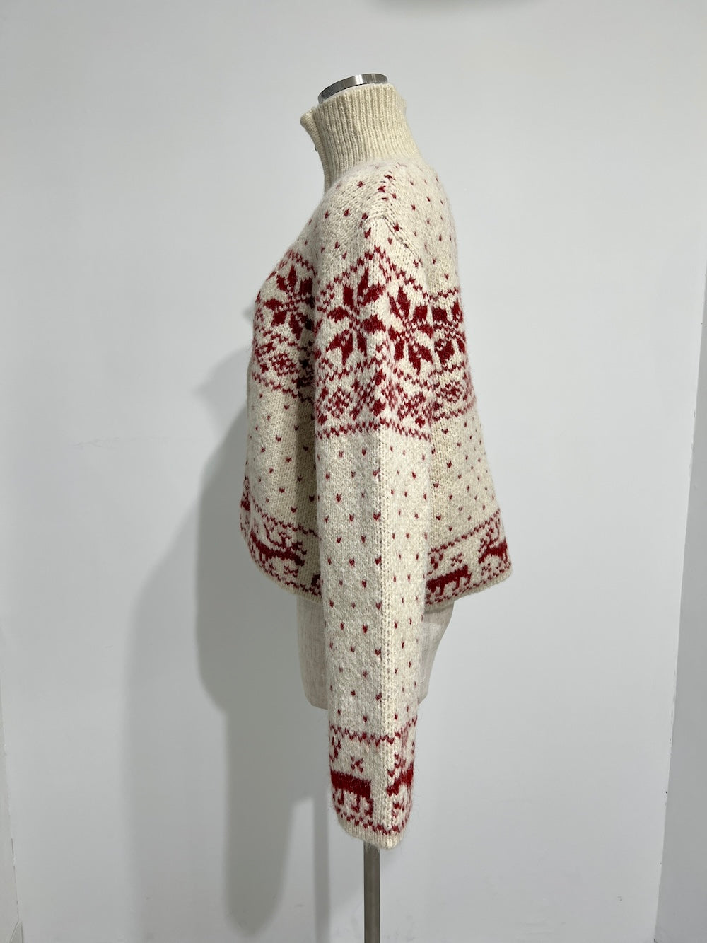 <SL2244610> ノルディックジップセーター