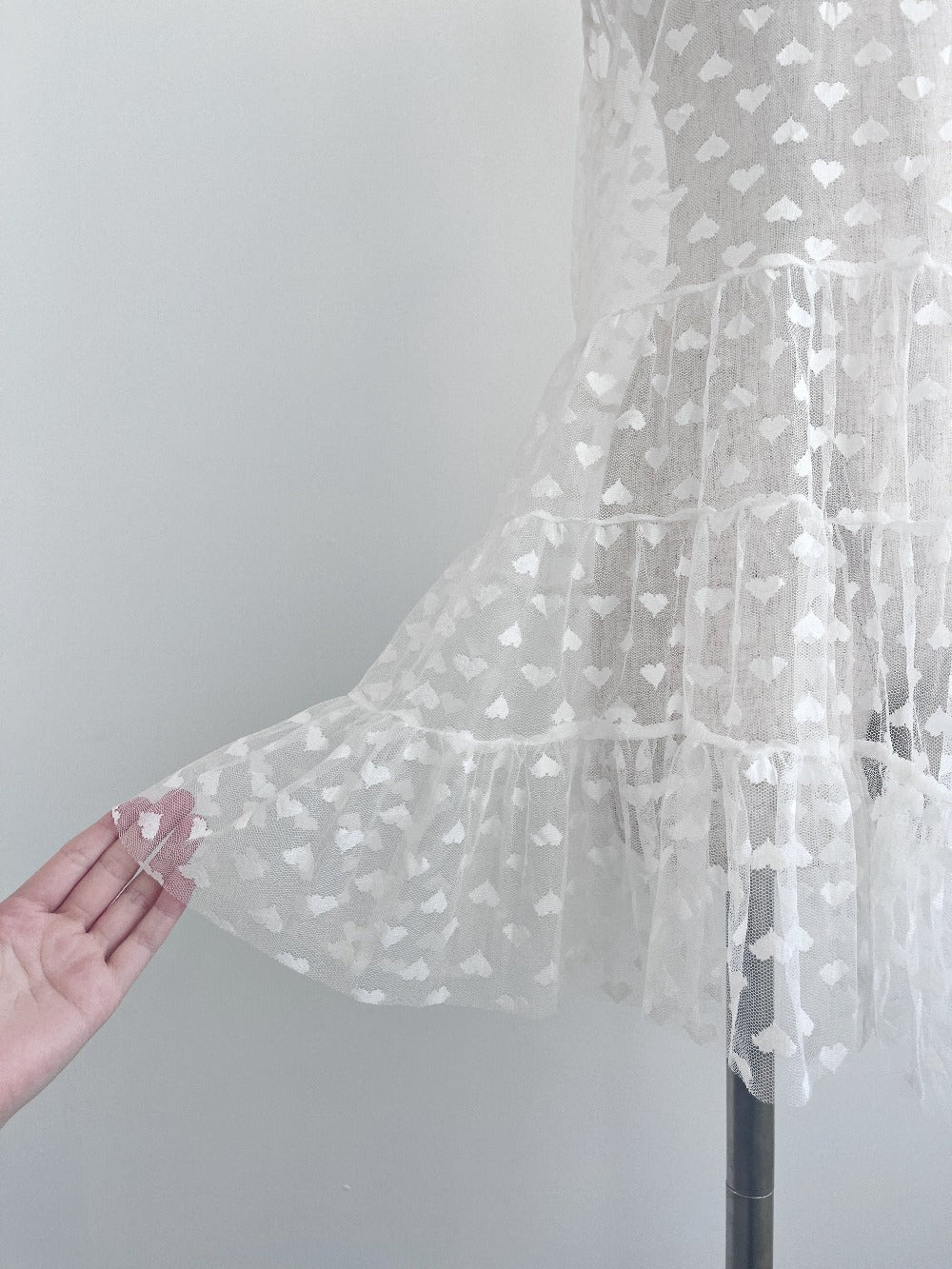 <SL2241660> ハートシアーティアードワンピース