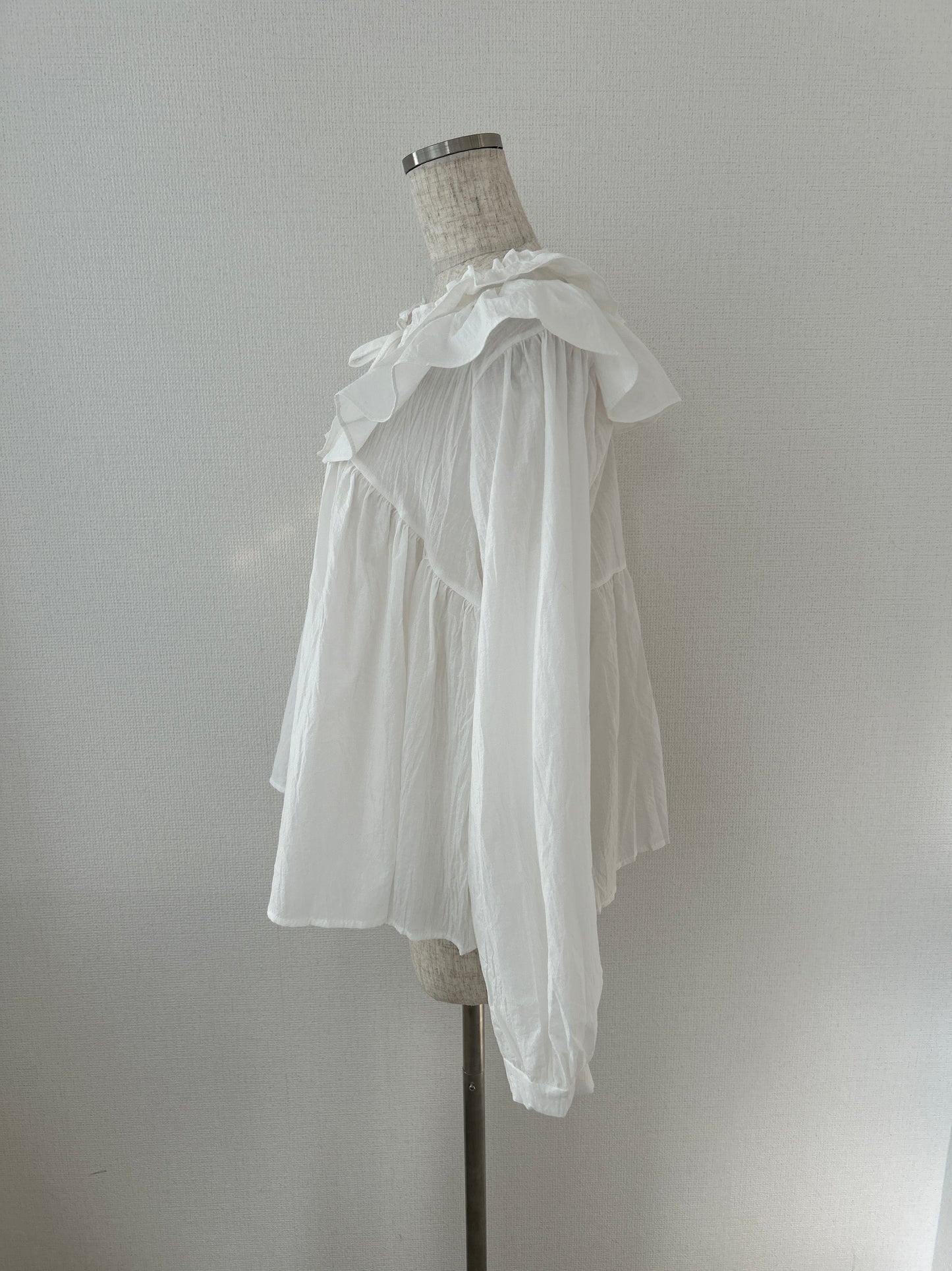 <SL2241624> double frill collar vintage blouse