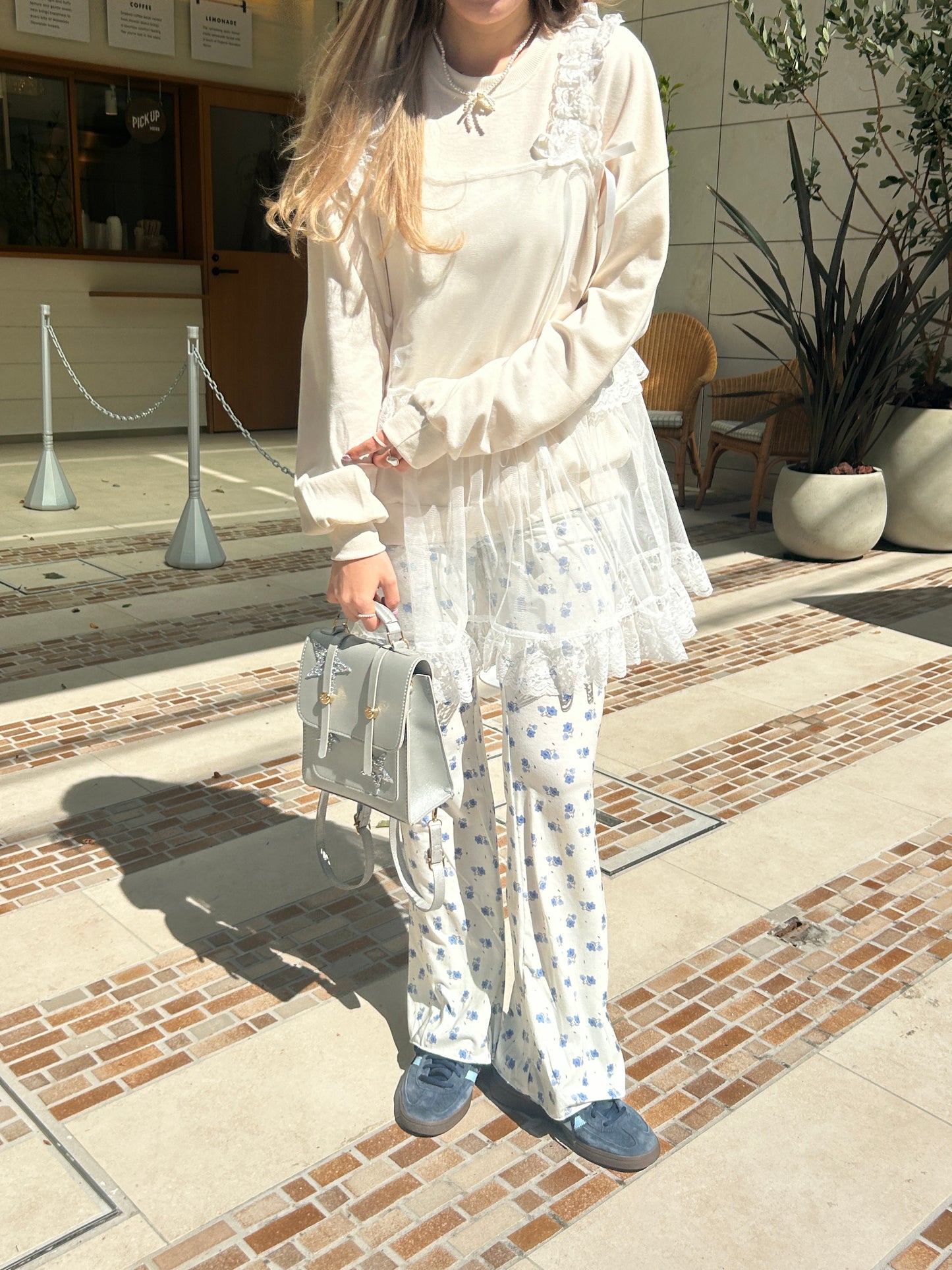 ※残りわずか! <SL2241604> ribbon point sweat