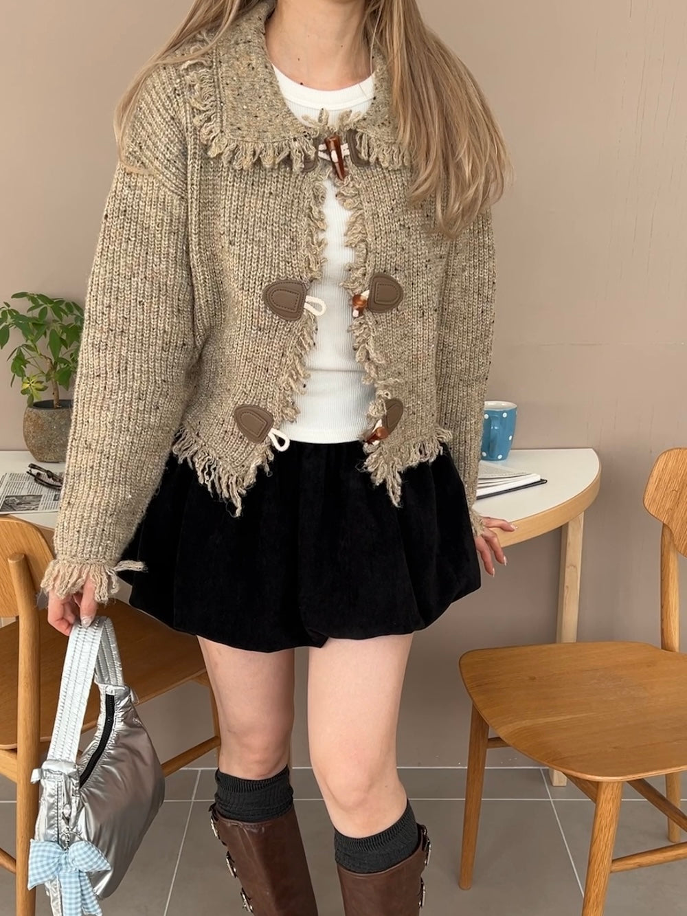 <SL2244659> コーデュロイバルーンスカート