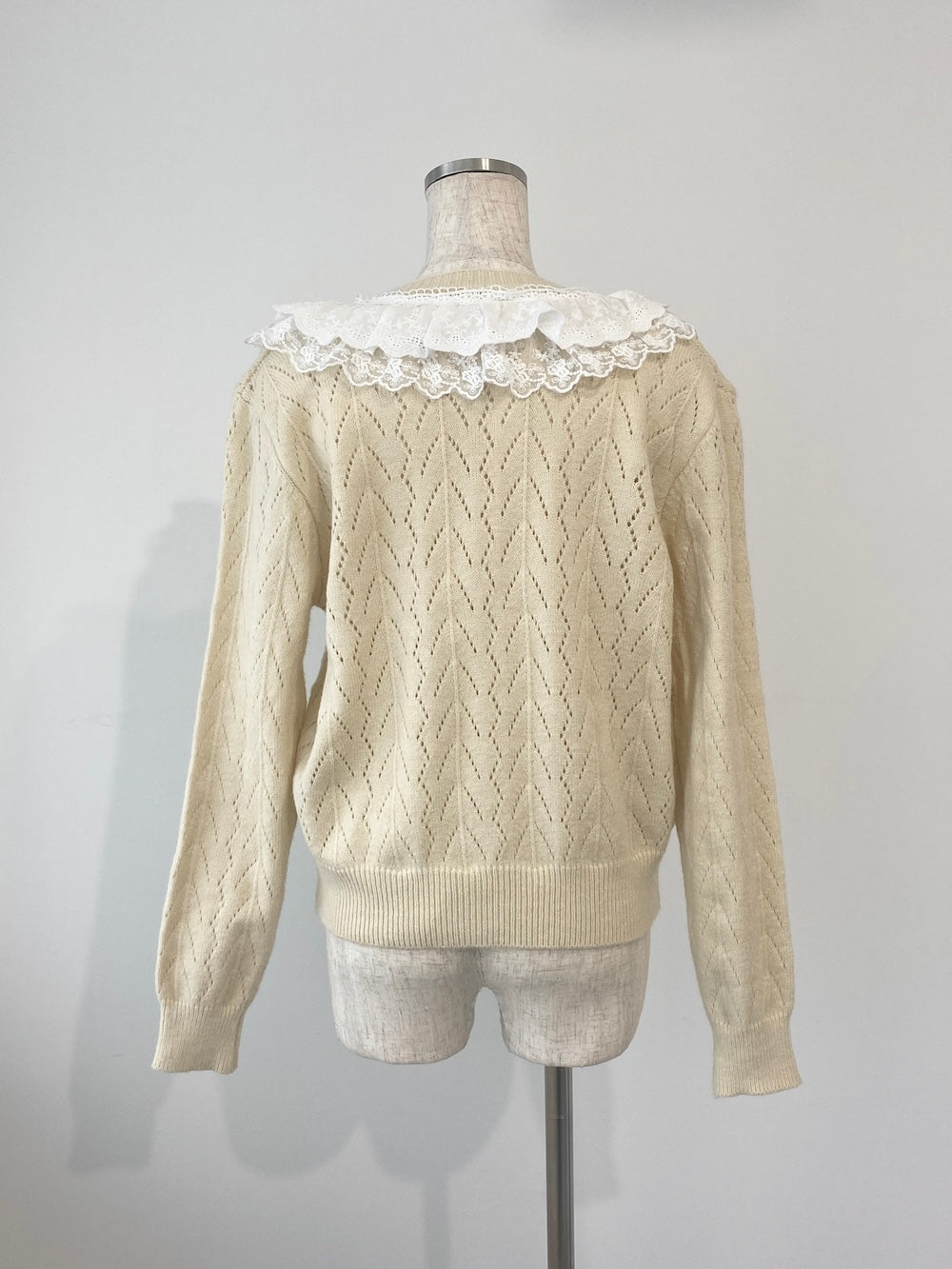 <SL2243641> romantic lace point cardigan