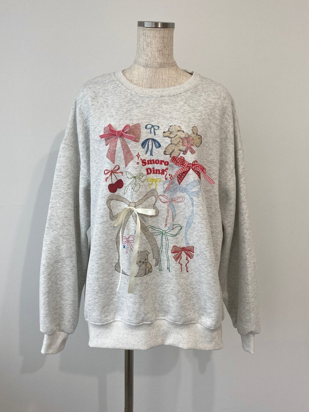 <SL2243664> ribbon vintage design sweat