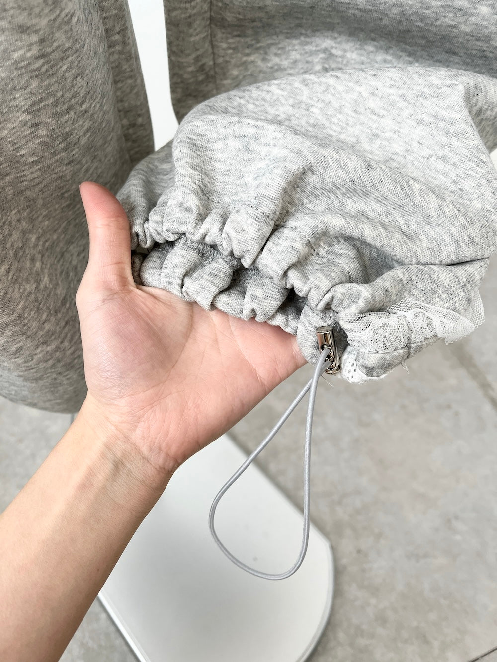 <SL2251641> レースラインスウェットパンツ