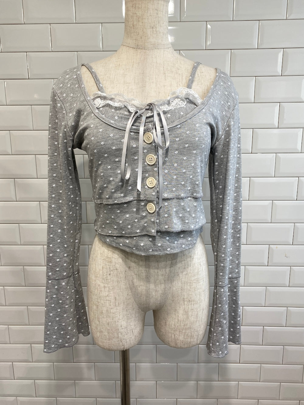 <SL2251643> パッド付きベアデザインアンサンブル