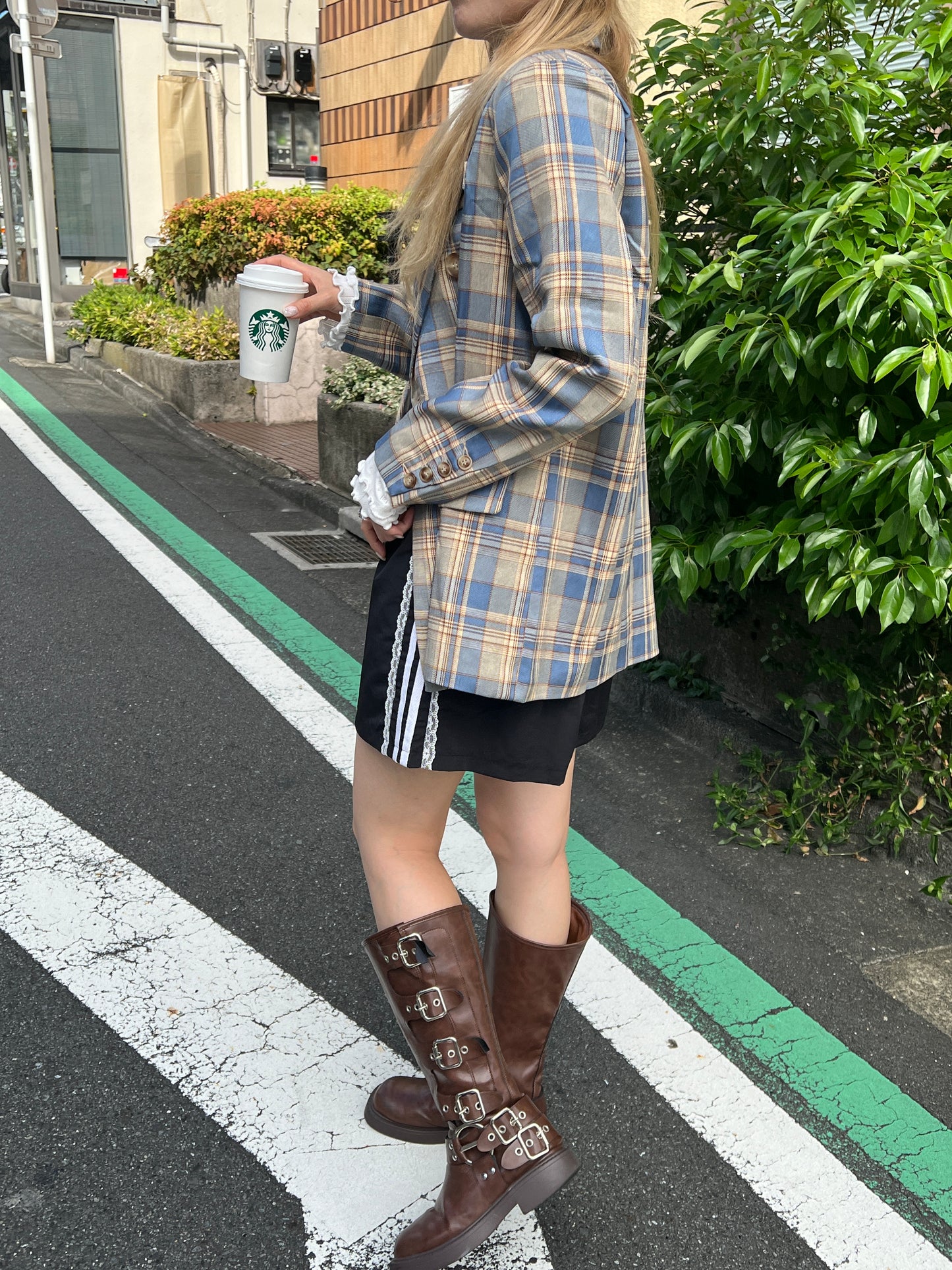<SL2243635> サイドレースラインパンツ
