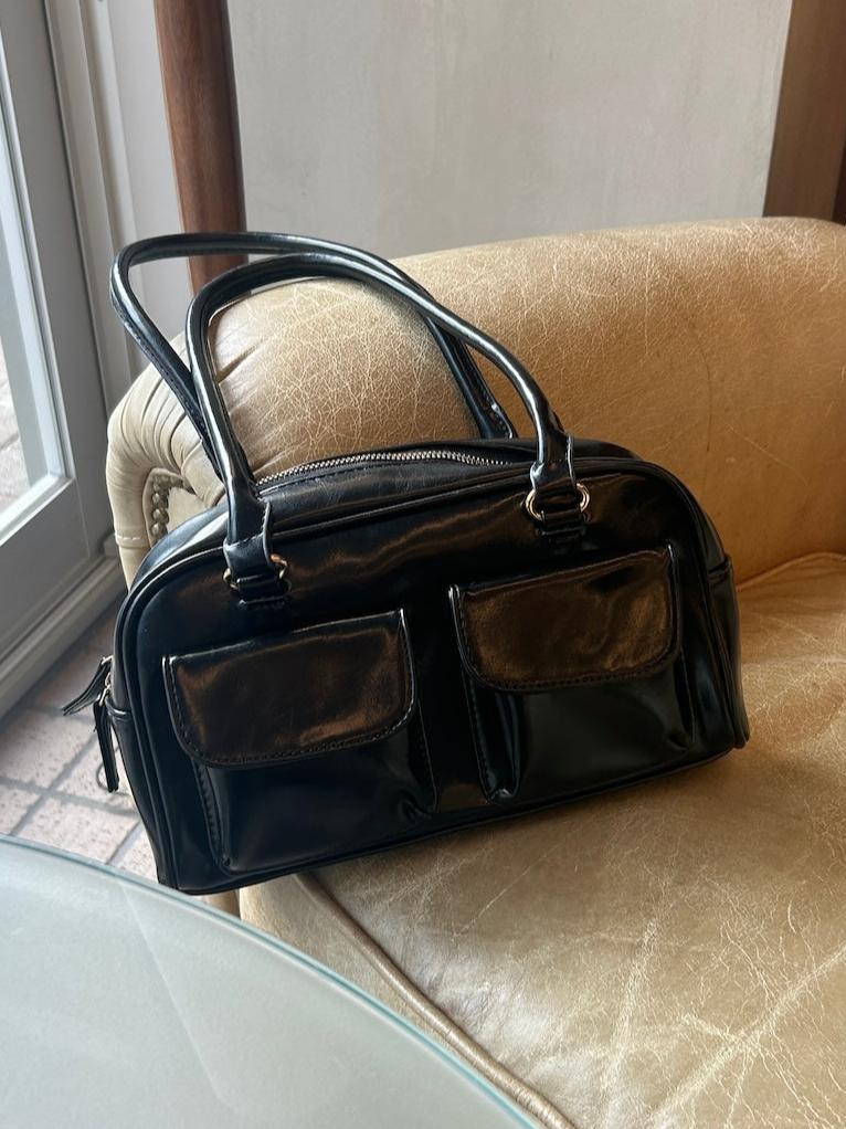<SL1243601> ダブルポケットボストンバッグ