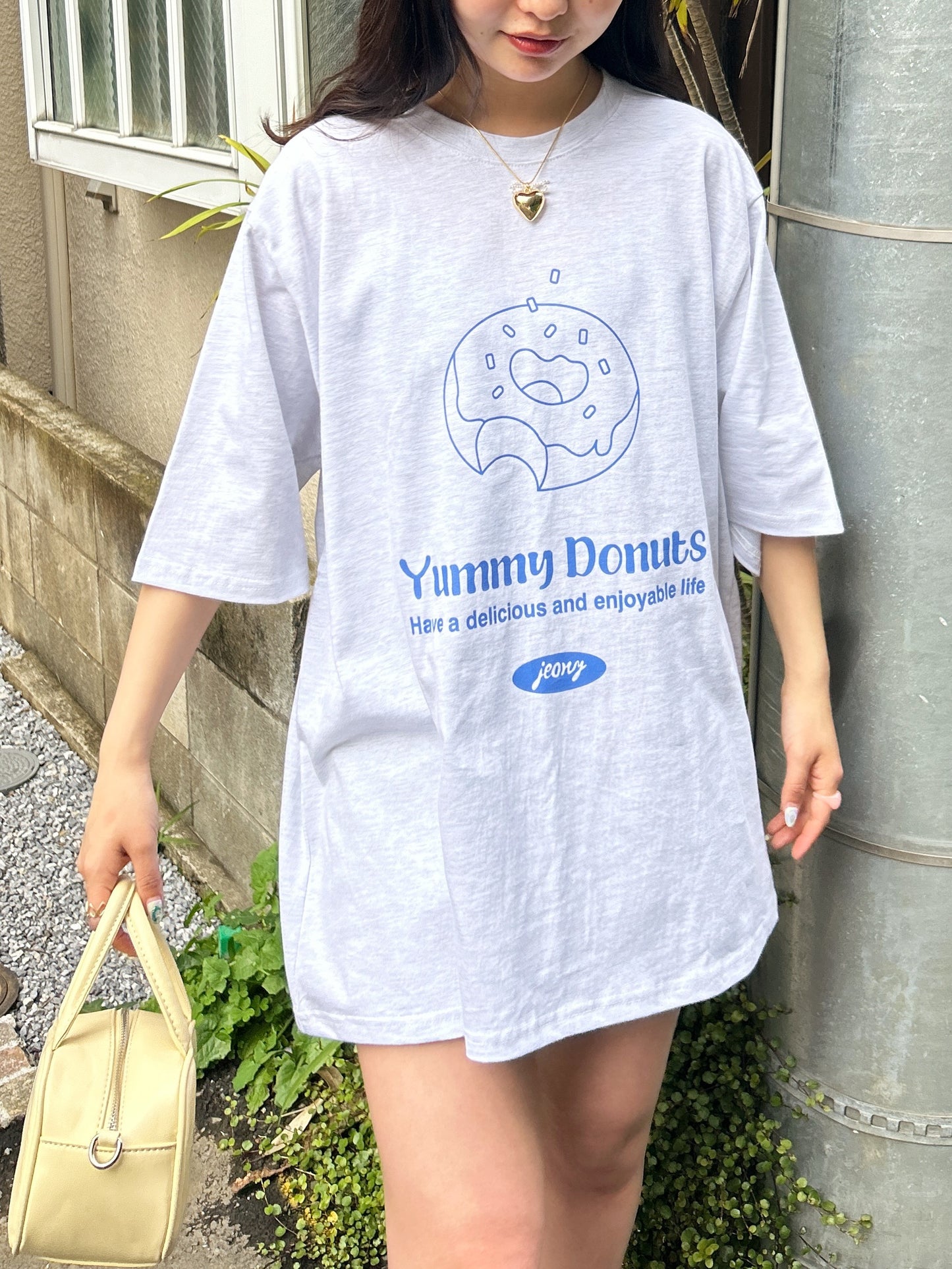 <SL4241613> lovely heart charm necklace