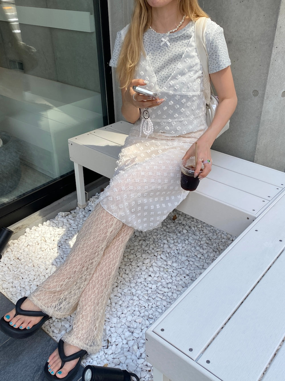 <SL2242675> romantic lace pants