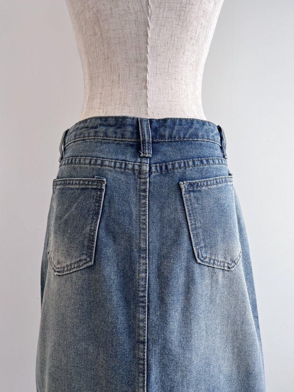 <RN2242004> スリットデニムスカート