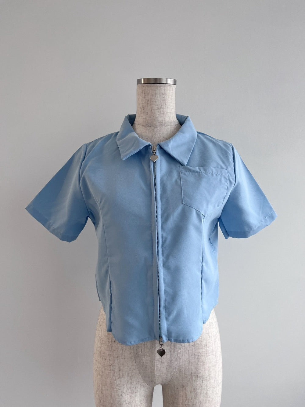 <CH2242806> ダブルジップシャツ