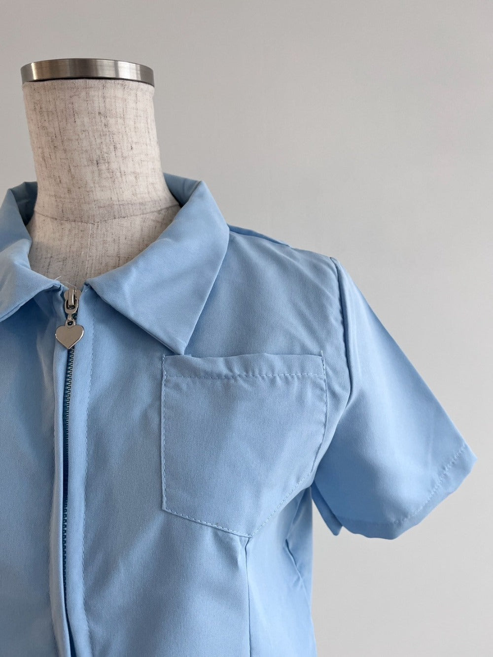 <CH2242806> ダブルジップシャツ