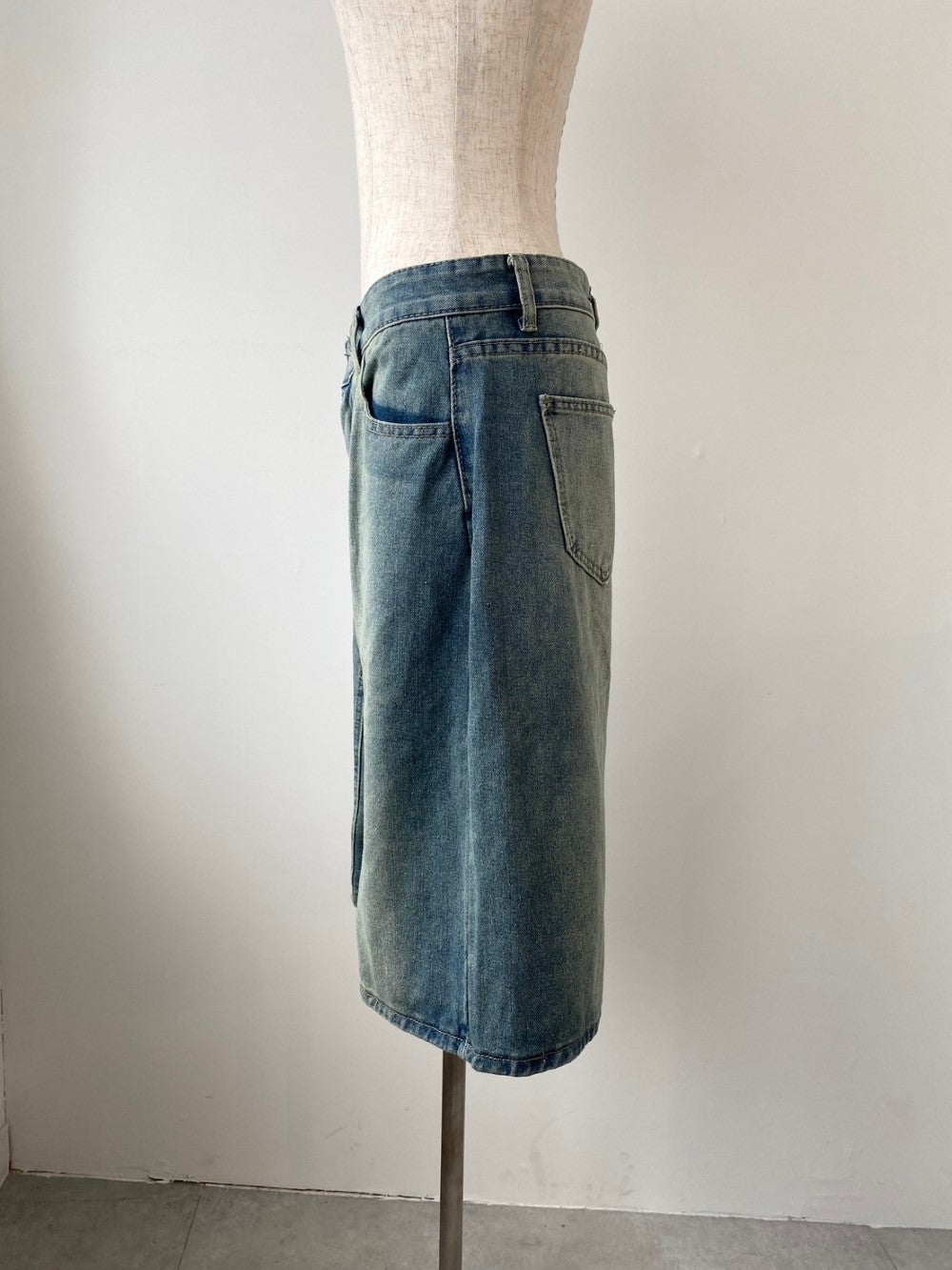 <SL2243610> バミューダデニムパンツ