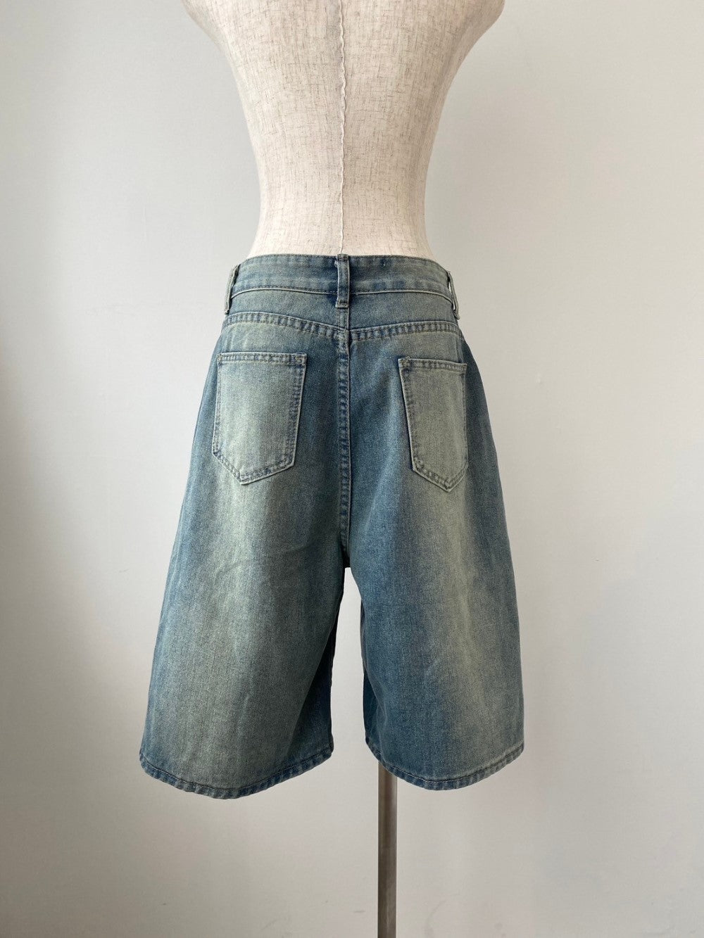 <SL2243610> バミューダデニムパンツ