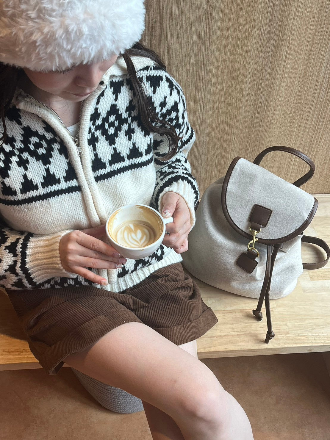 <ME2234004> ベルト付コーデュロイパンツ