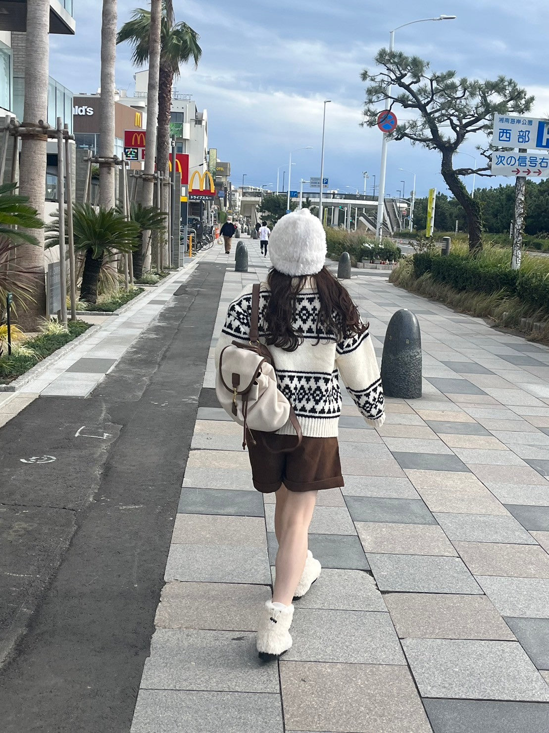 <ME2234004> ベルト付コーデュロイパンツ