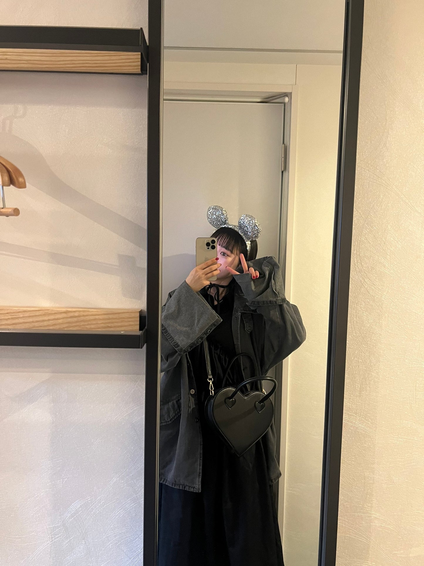 <IT1234403> 2WAY ハートバッグ
