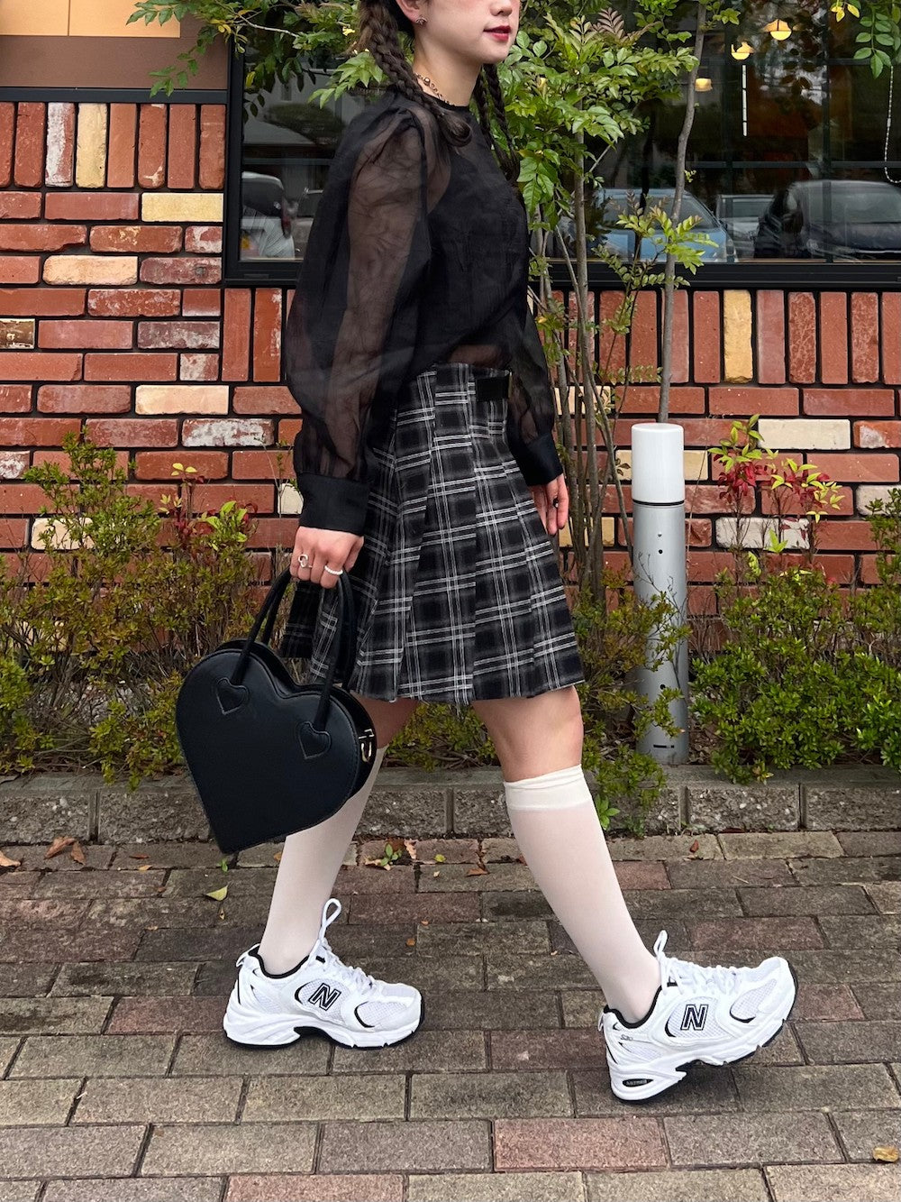 <IT1234403> 2WAY ハートバッグ