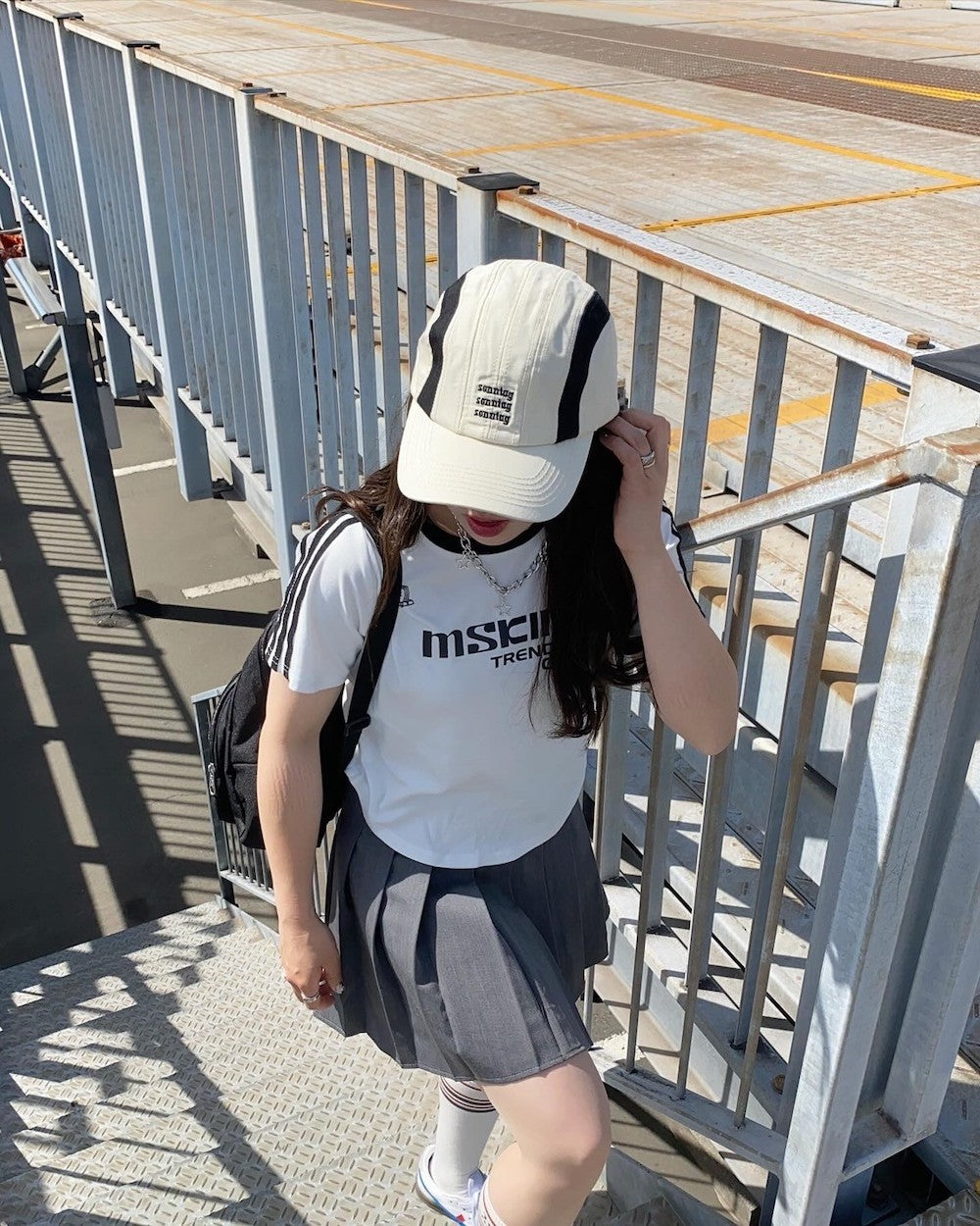 <CH5242801> バイカラーロゴキャップ