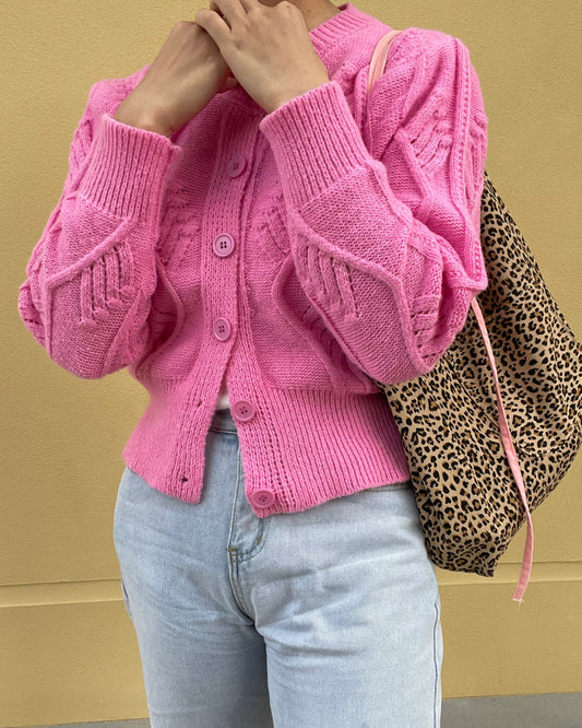 <LT2233105> カラーカーディガン