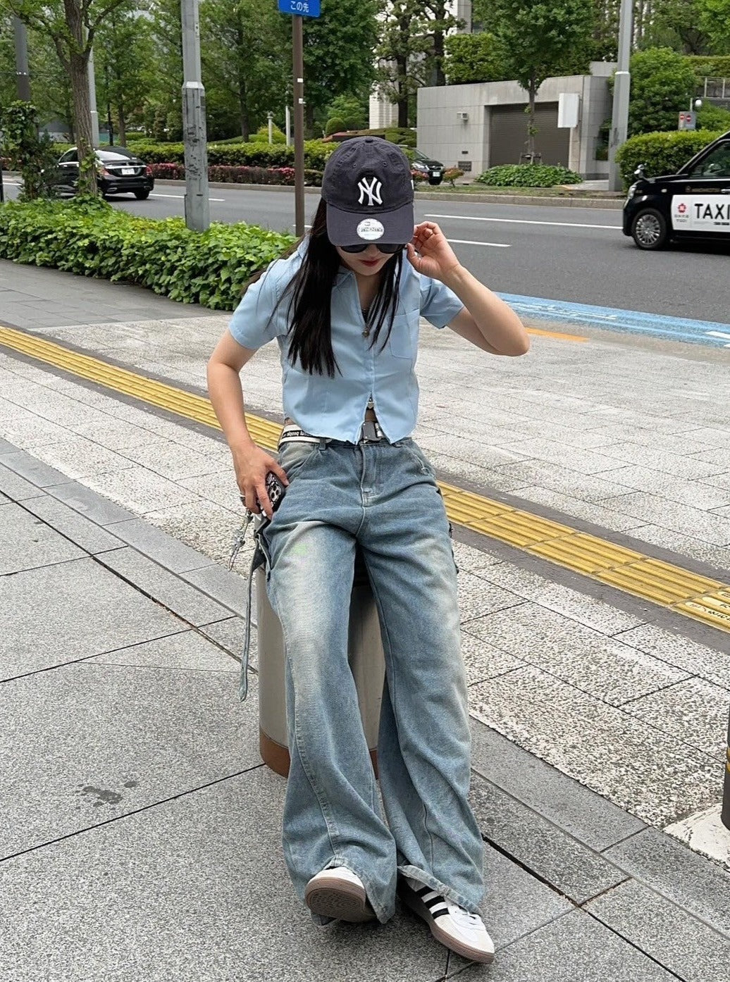 <CH2242806> ダブルジップシャツ