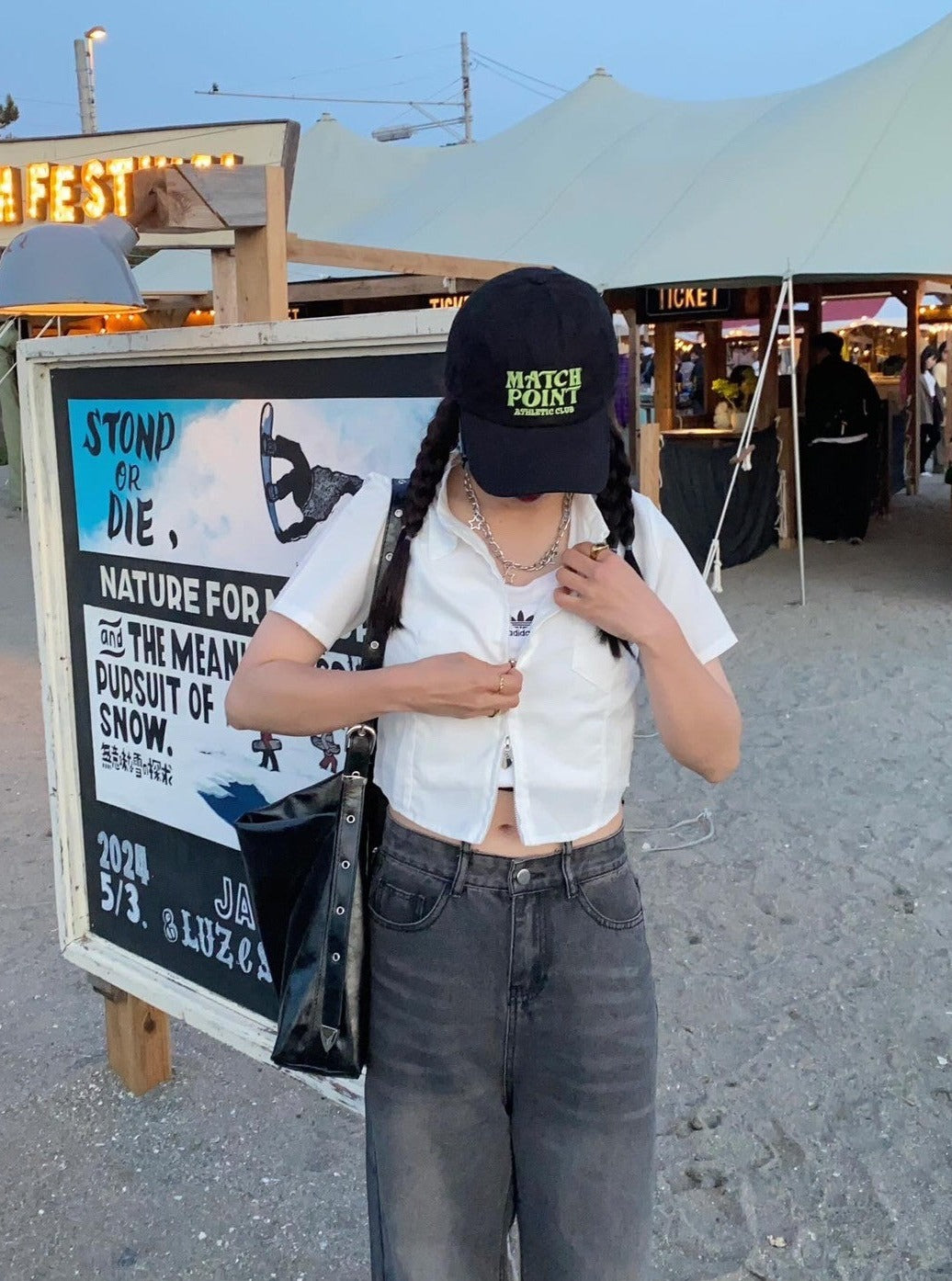 <CH2242806> ダブルジップシャツ