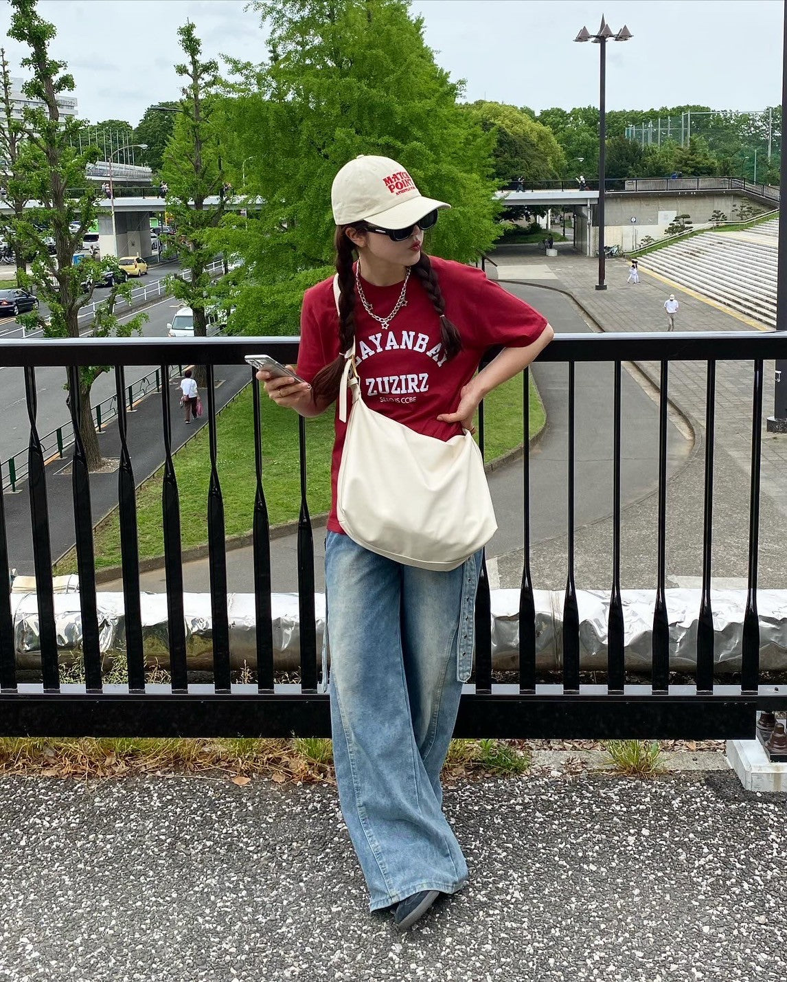 <CH2242809> ロゴカラーシャツ