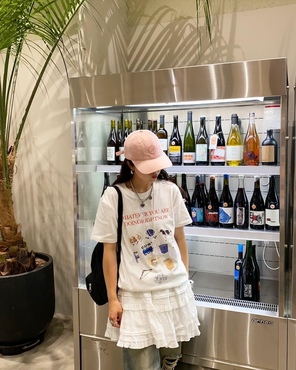 <CH2242817> レトロプリントTシャツ