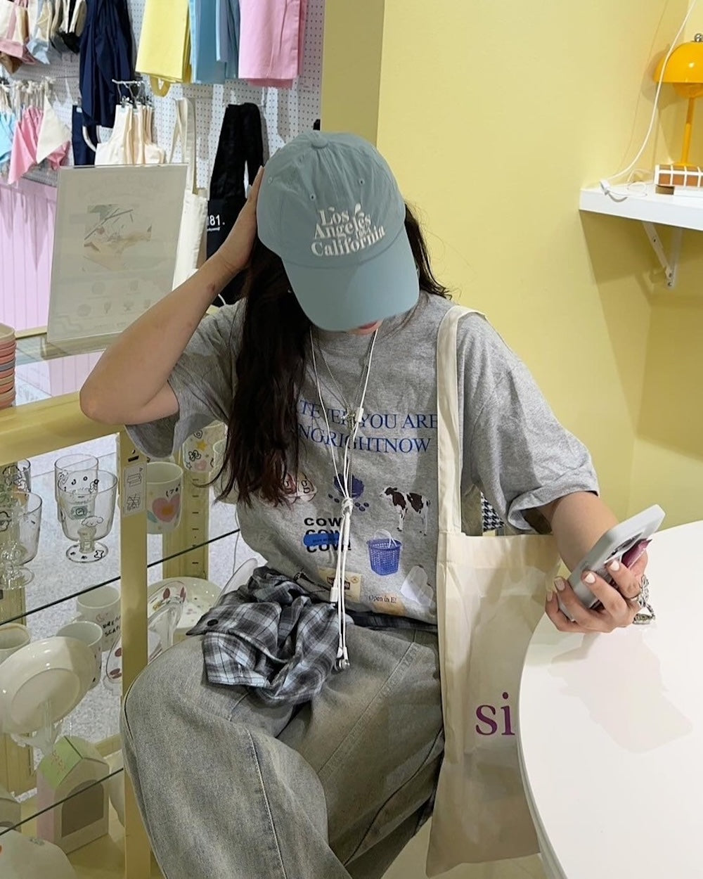 <CH2242817> レトロプリントTシャツ
