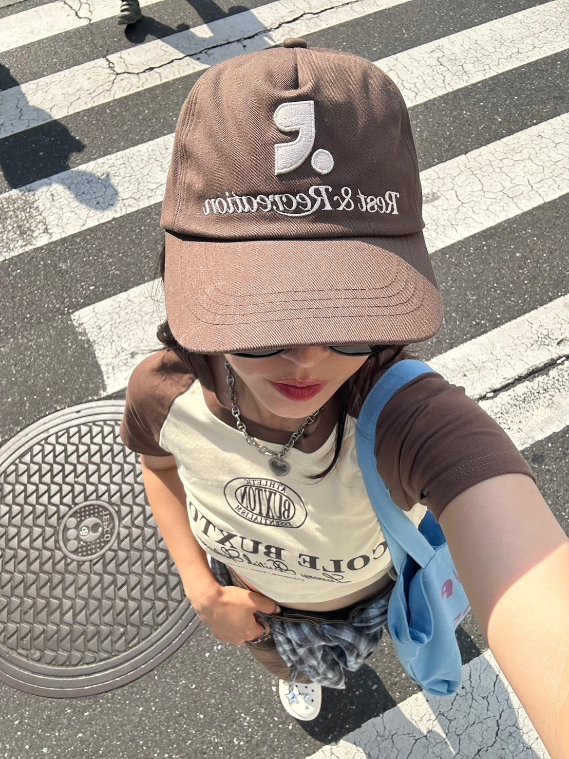 <CH2242824> サイドドロストラグランTシャツ