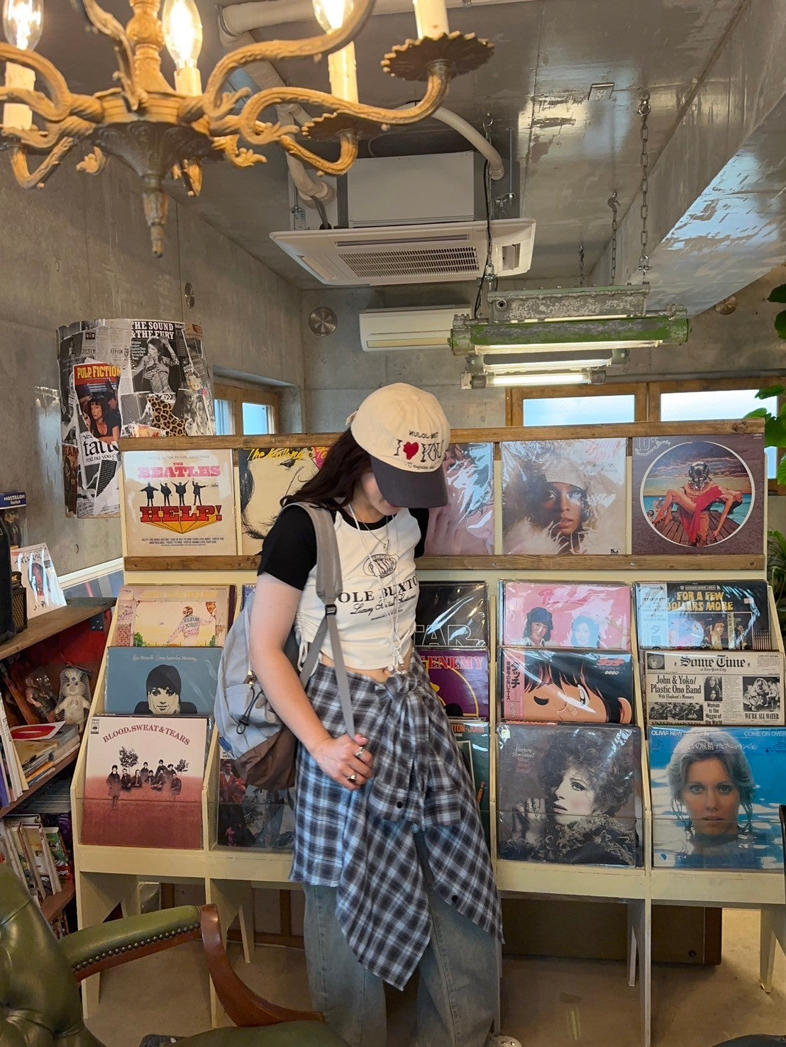 <CH2242824> サイドドロストラグランTシャツ