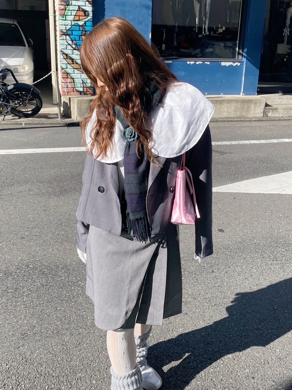 ※ラスト2点!<LD2244902> ユニークプリーツスカート