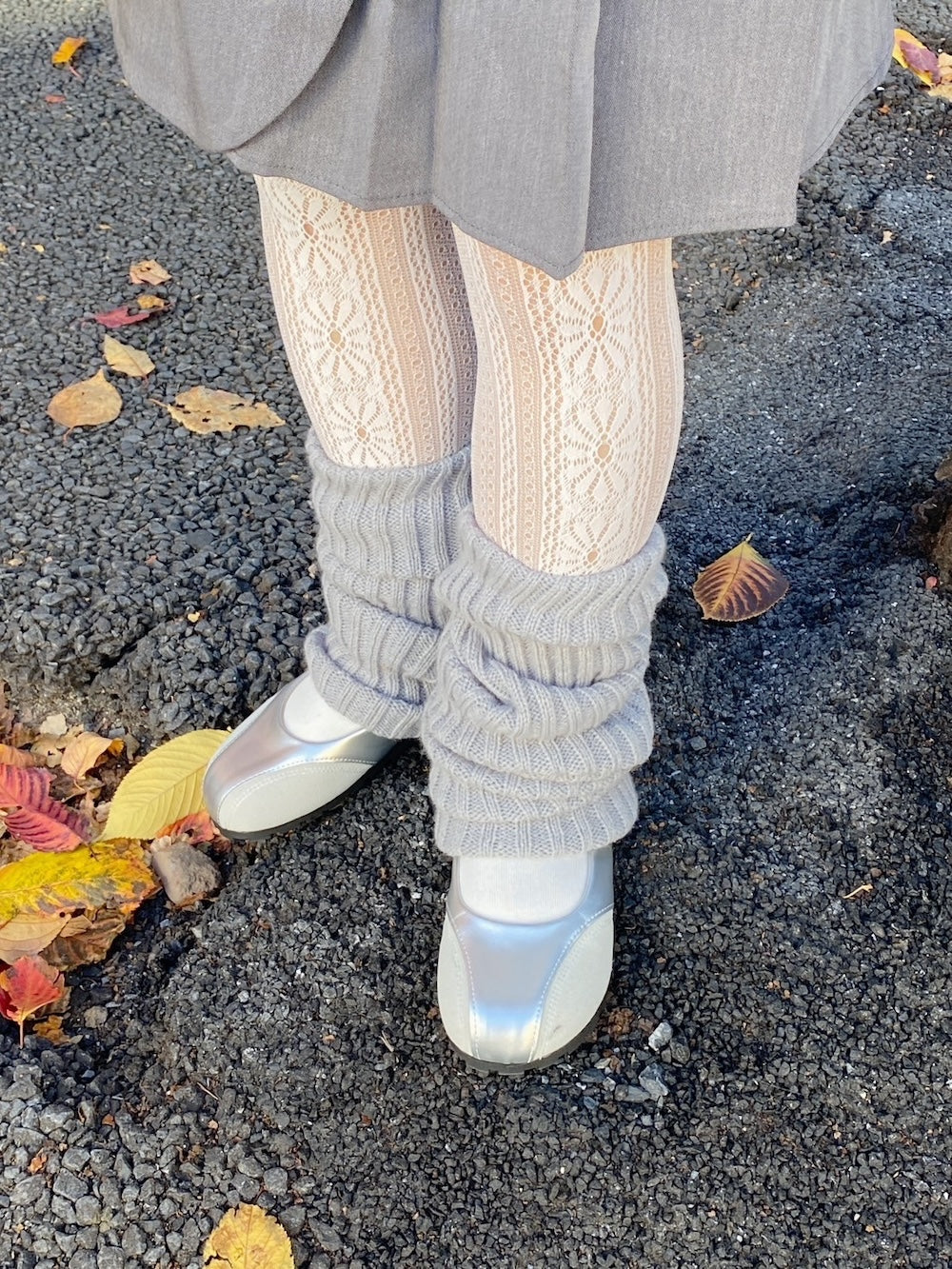 <LD3244901> バイカラーバレエシューズ