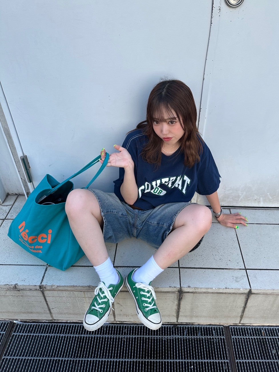 <LE1242906> ロゴトートバッグ