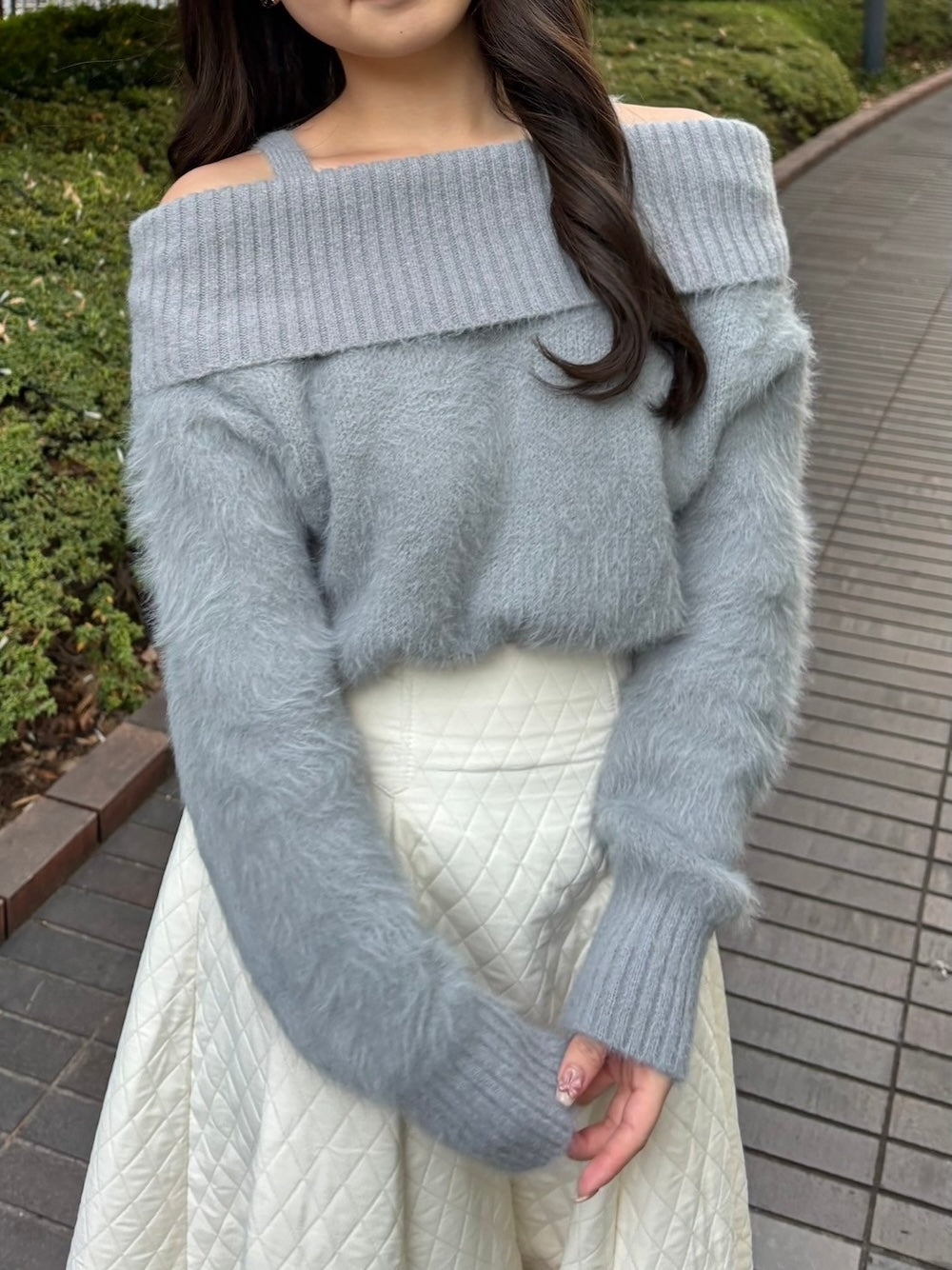 <RN2244004> オフショルニットトップス