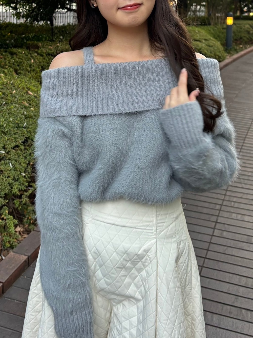 <RN2244004> オフショルニットトップス