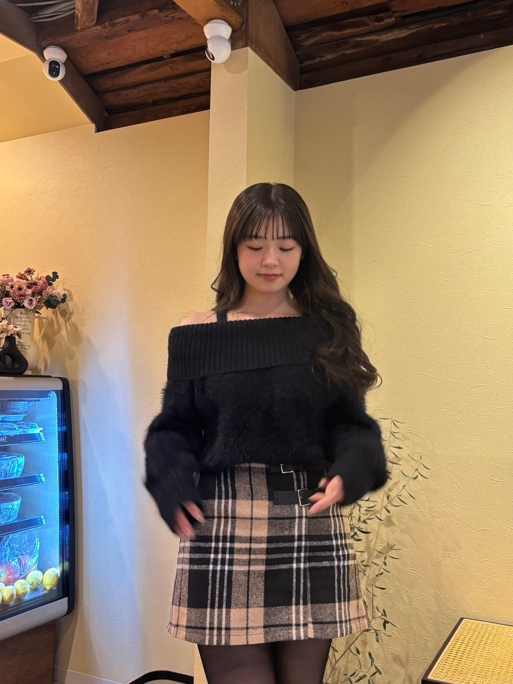 <RN2244004> オフショルニットトップス