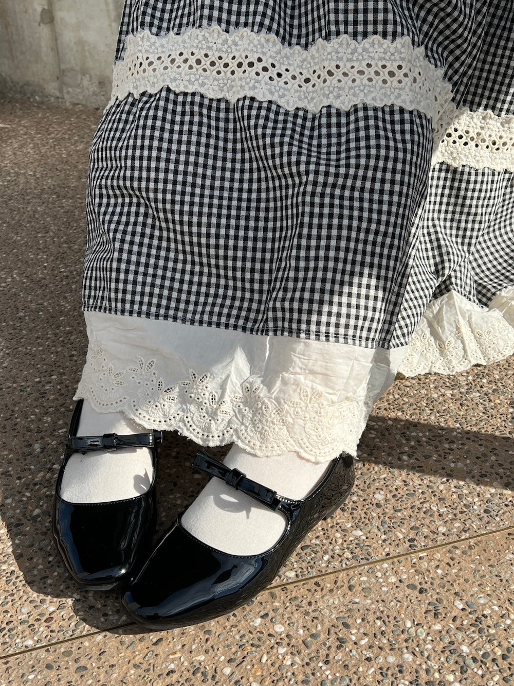<RN3251001> ストラップエナメルシューズ