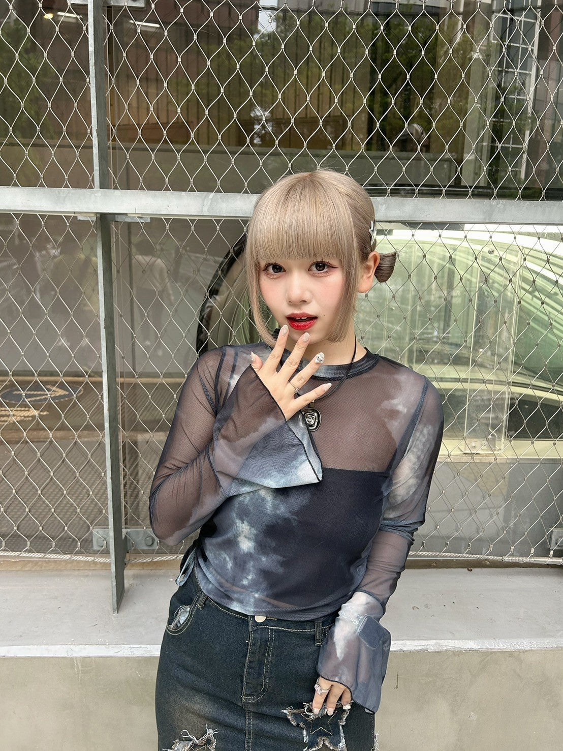 ¥1,000円オフ!<GR2242501> サイドドロストシアートップス