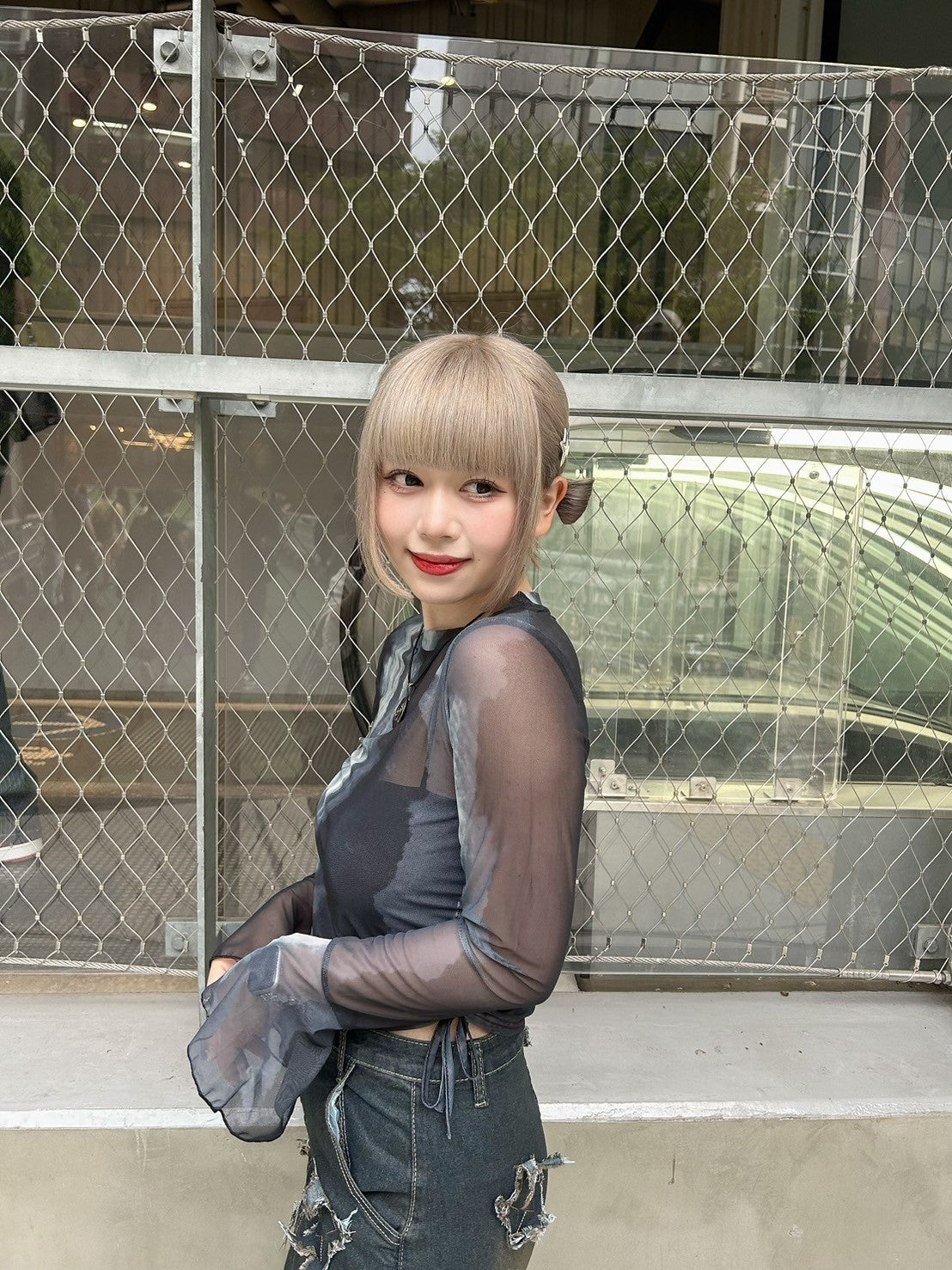 ¥1,000円オフ!<GR2242501> サイドドロストシアートップス