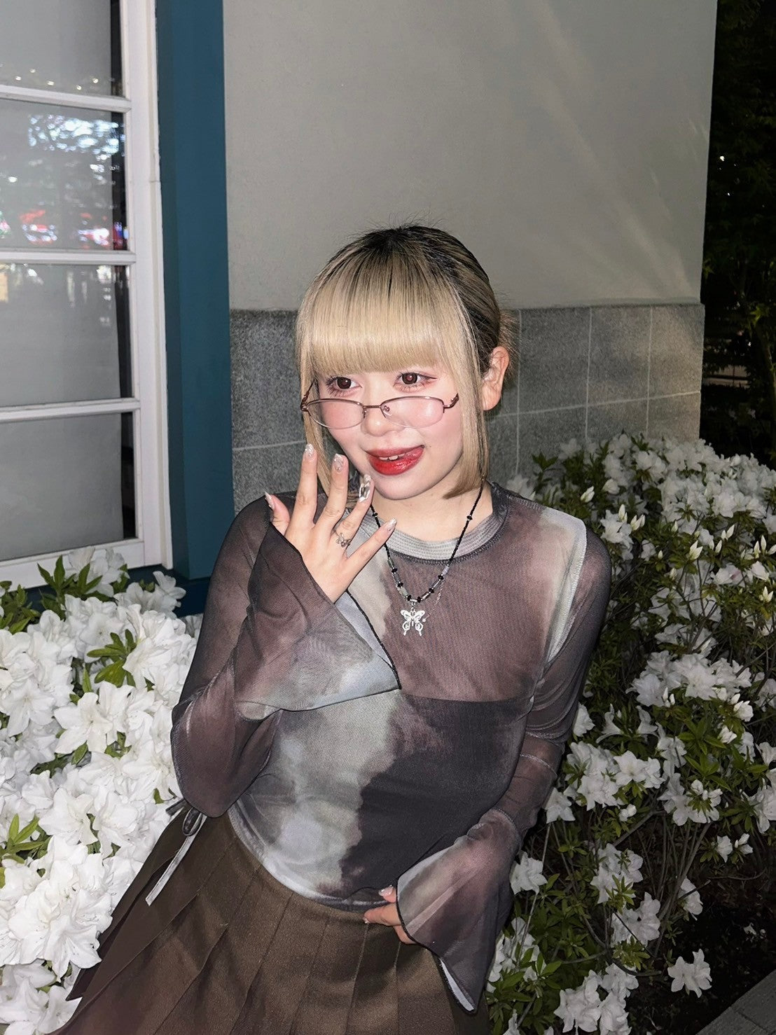 ¥1,000円オフ!<GR2242501> サイドドロストシアートップス