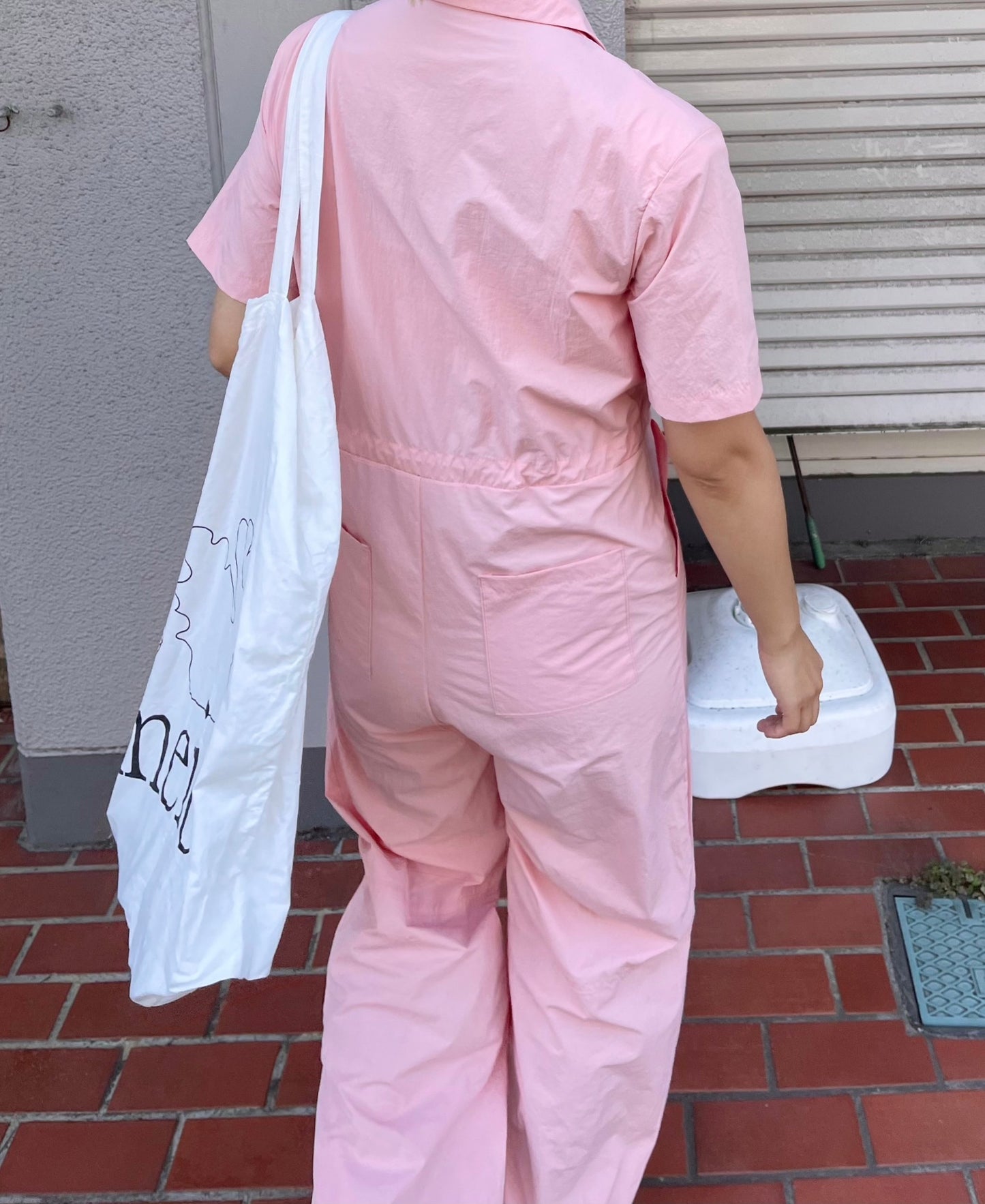 <LT2233111> ナイロンジャンプスーツ