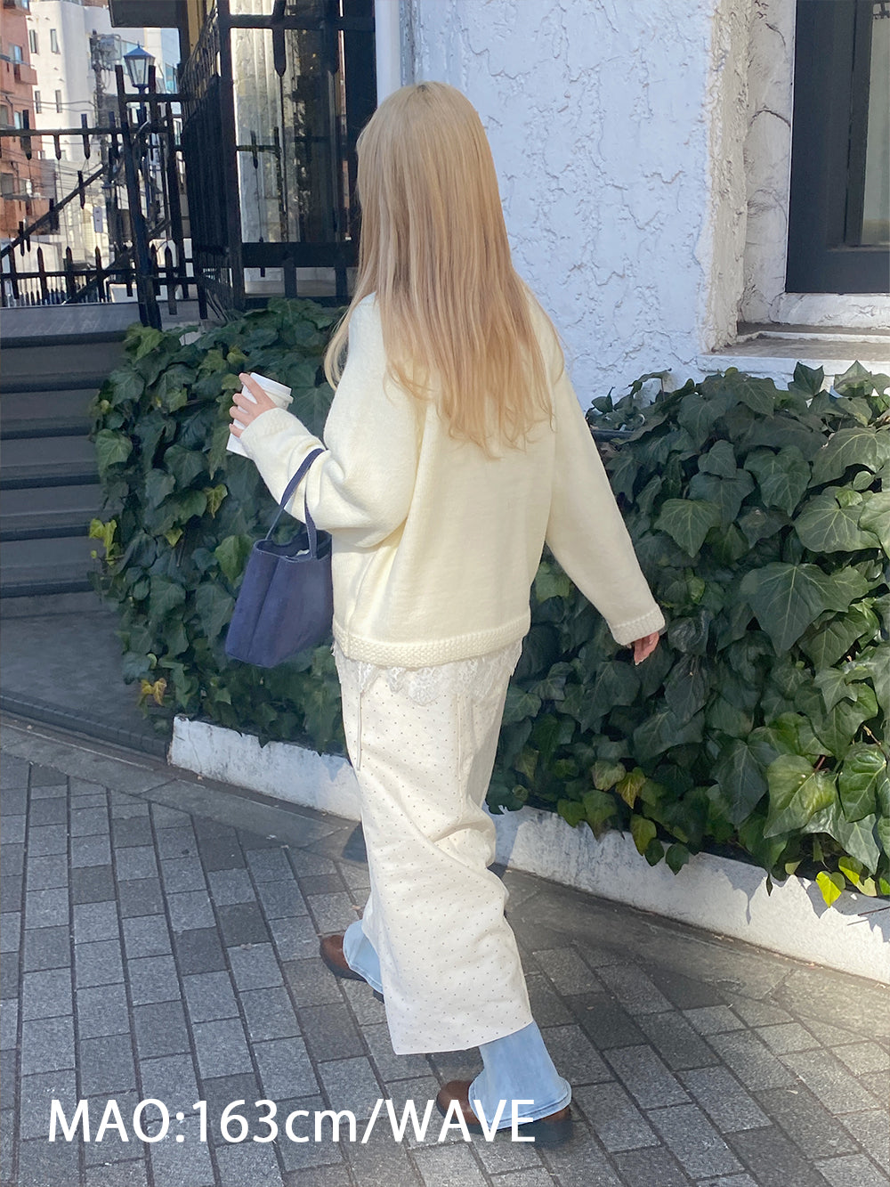 <SL2244641> ラウンドネックニットカーディガン