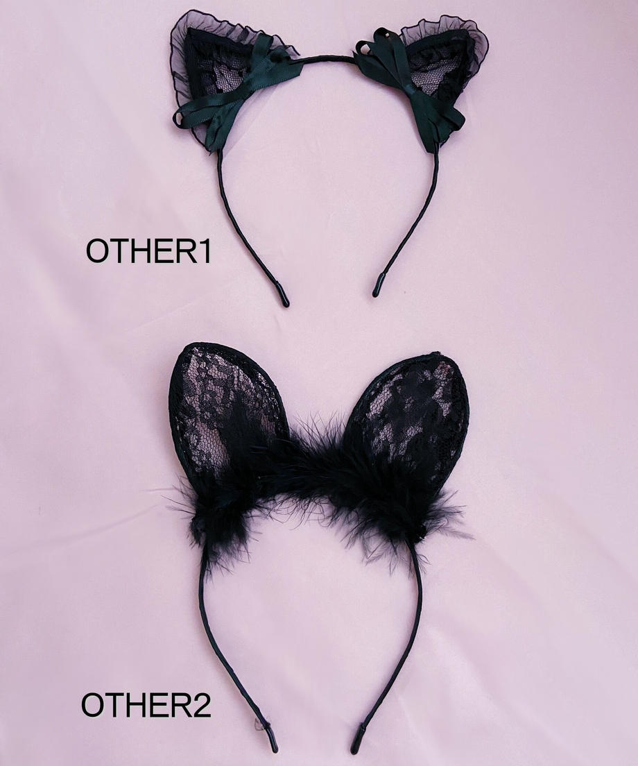 ♥<SL8223805> レース耳カチューシャ