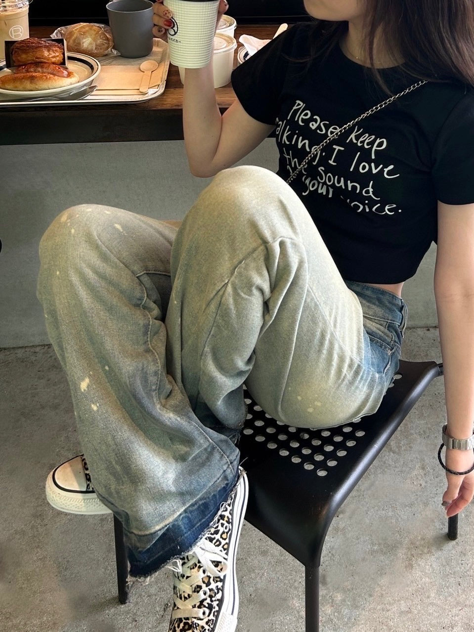 <LE2242903> ストレートデニム