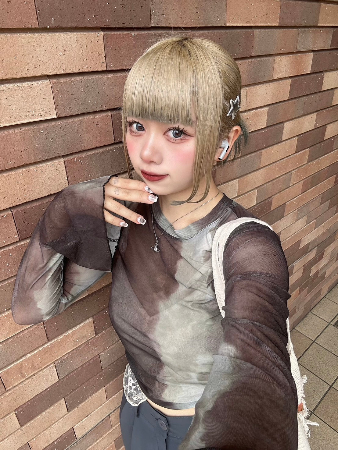 ¥1,000円オフ!<GR2242501> サイドドロストシアートップス